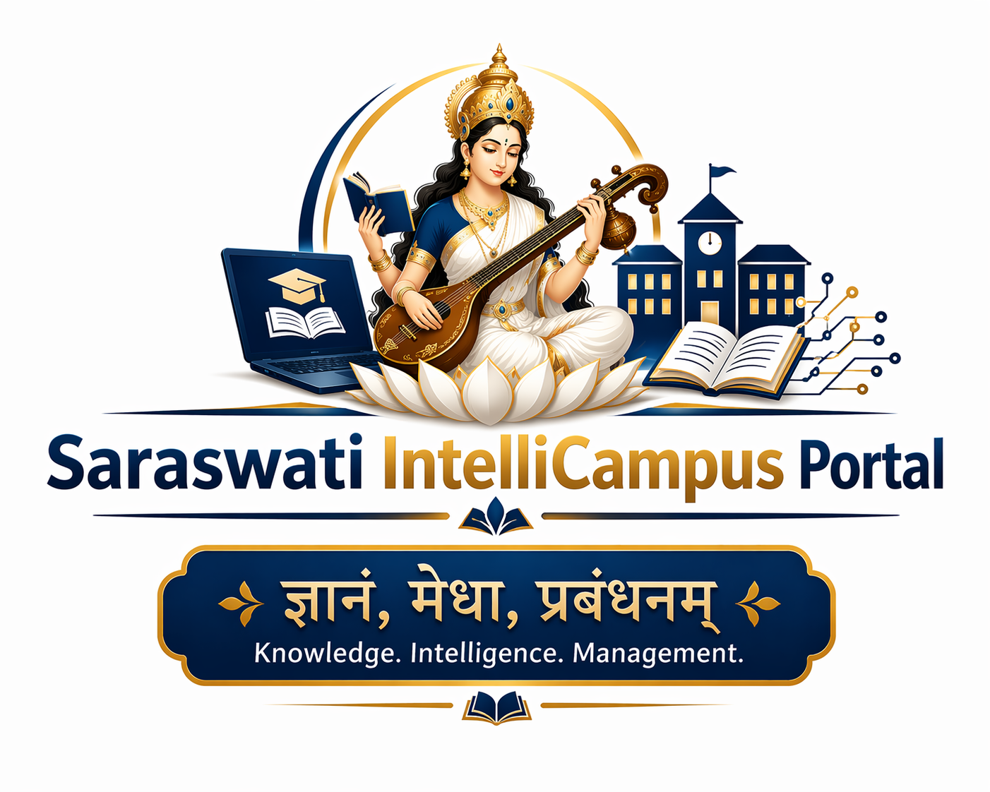 Saraswati IntelliCampus Logo